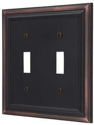 Georgian Double-Toggle Switch Plate